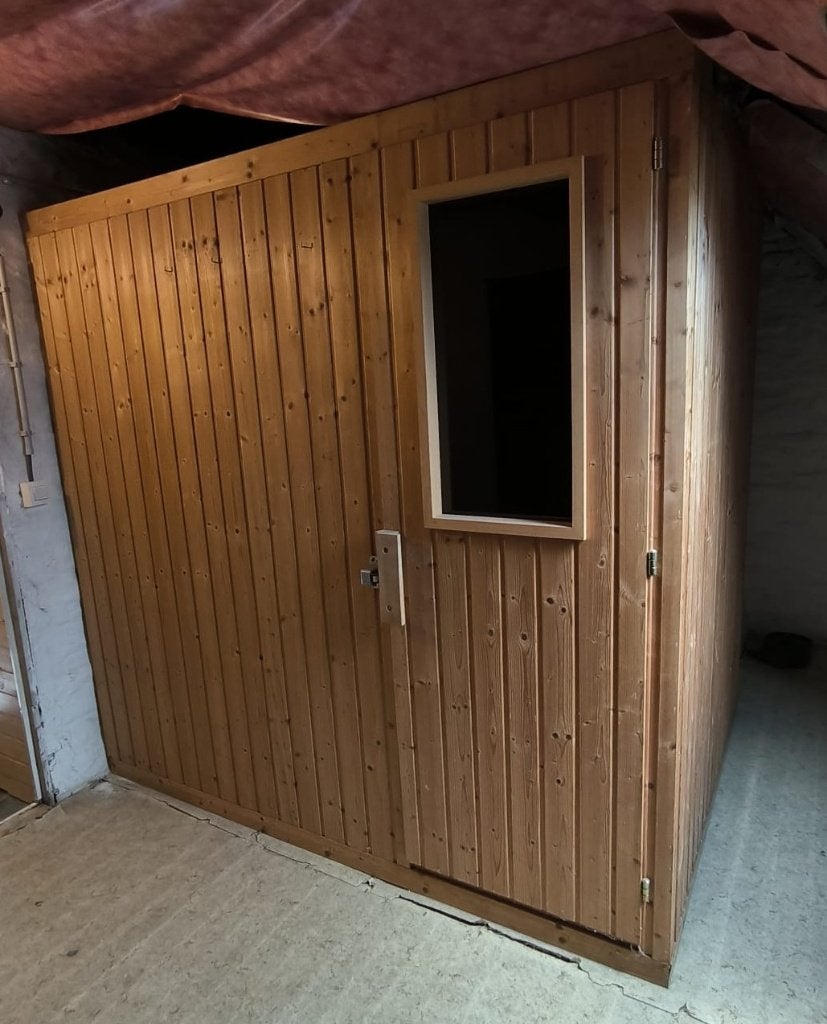 Indoor sauna, Ophalen, Zo goed als nieuw, Fins of Traditioneel, Complete sauna