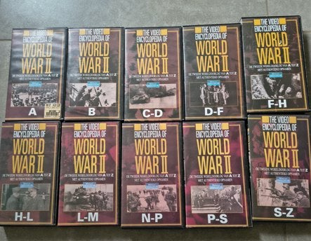 WWOII casettes, CD & DVD, VHS | Documentaire, TV & Musique, À partir de 16 ans, Enlèvement, Comme neuf, Documentaire