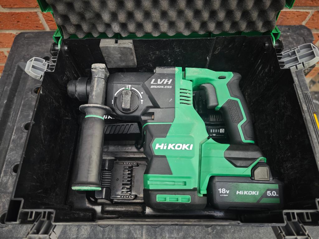 HIKOKI SDS plus boor/breekhamer, Doe-het-zelf en Bouw, Ophalen of Verzenden, Zo goed als nieuw, Boor- en Schroefmachine
