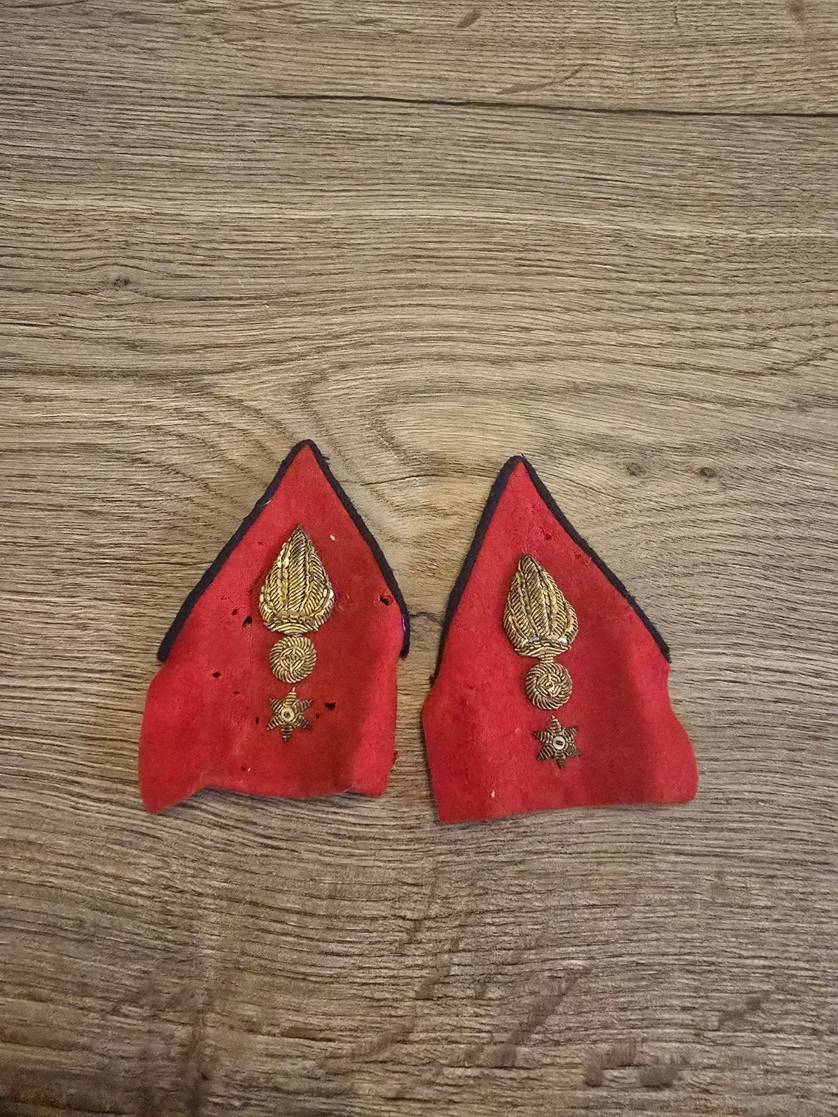 Grade Grenadier armée belge WW1 cannetille Belgique insigne, Enlèvement ou Envoi