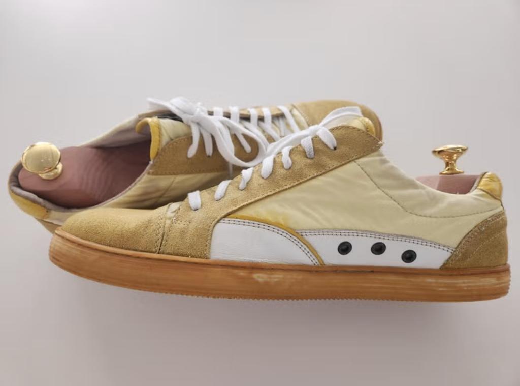 Hippe gele Sneakers Floris van Bommel 44, Kleding | Heren, Overige kleuren, Floris van Bommel, Ophalen of Verzenden, Zo goed als nieuw