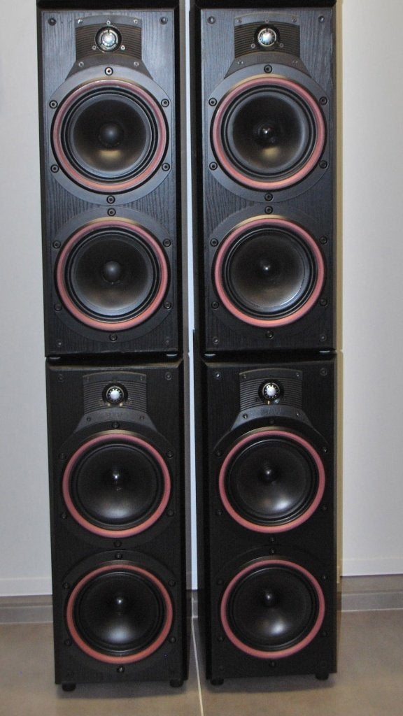 B&W sets als nieuw te beluisteren. samen of apart te koop, Stereo speakers, Zo goed als nieuw, Bowers & Wilkins (B&W), Ophalen