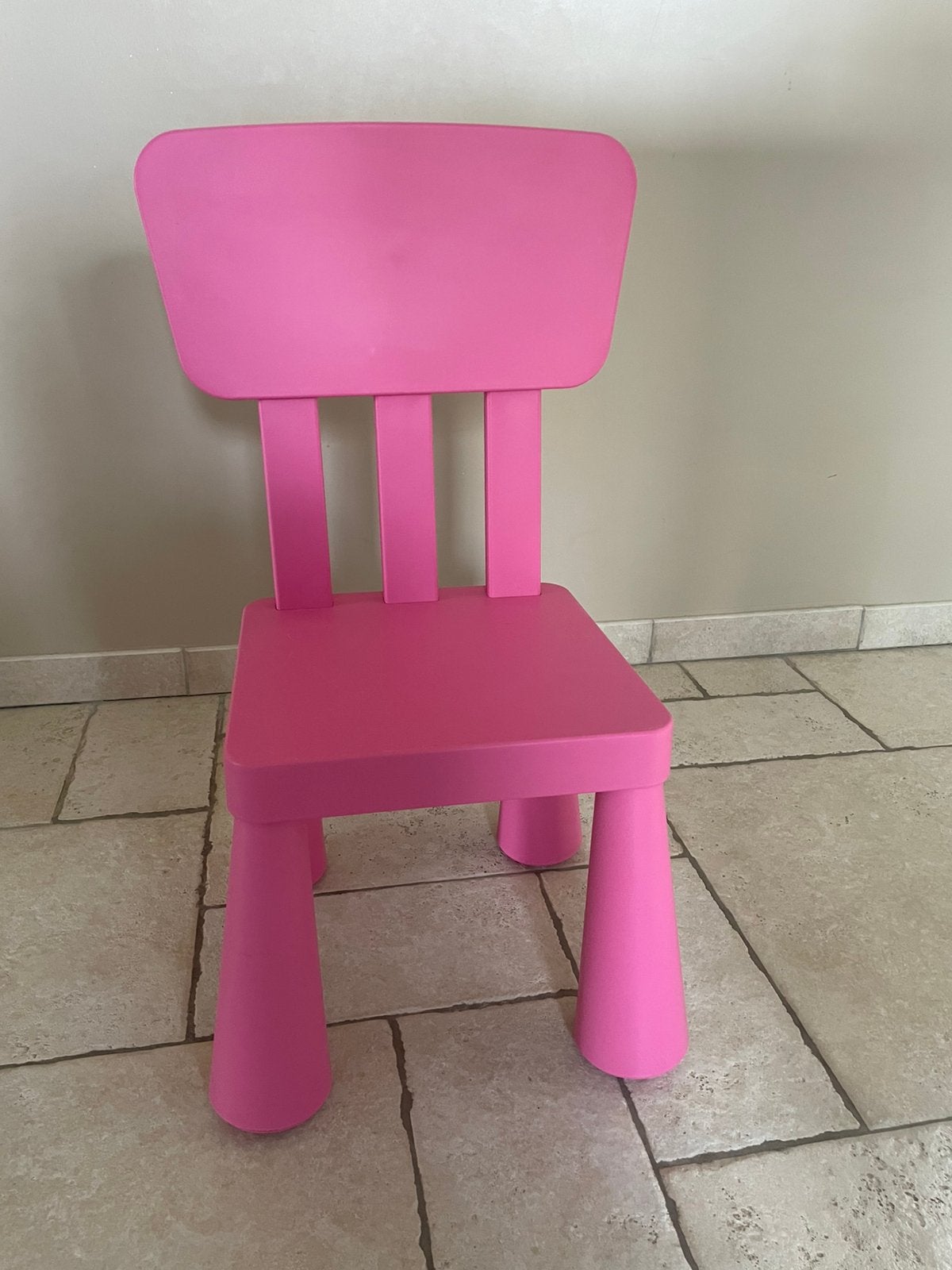 Chaise enfant robuste et légère IKEA, Enfants & Bébés, Enlèvement ou Envoi, Comme neuf, Chaise(s)