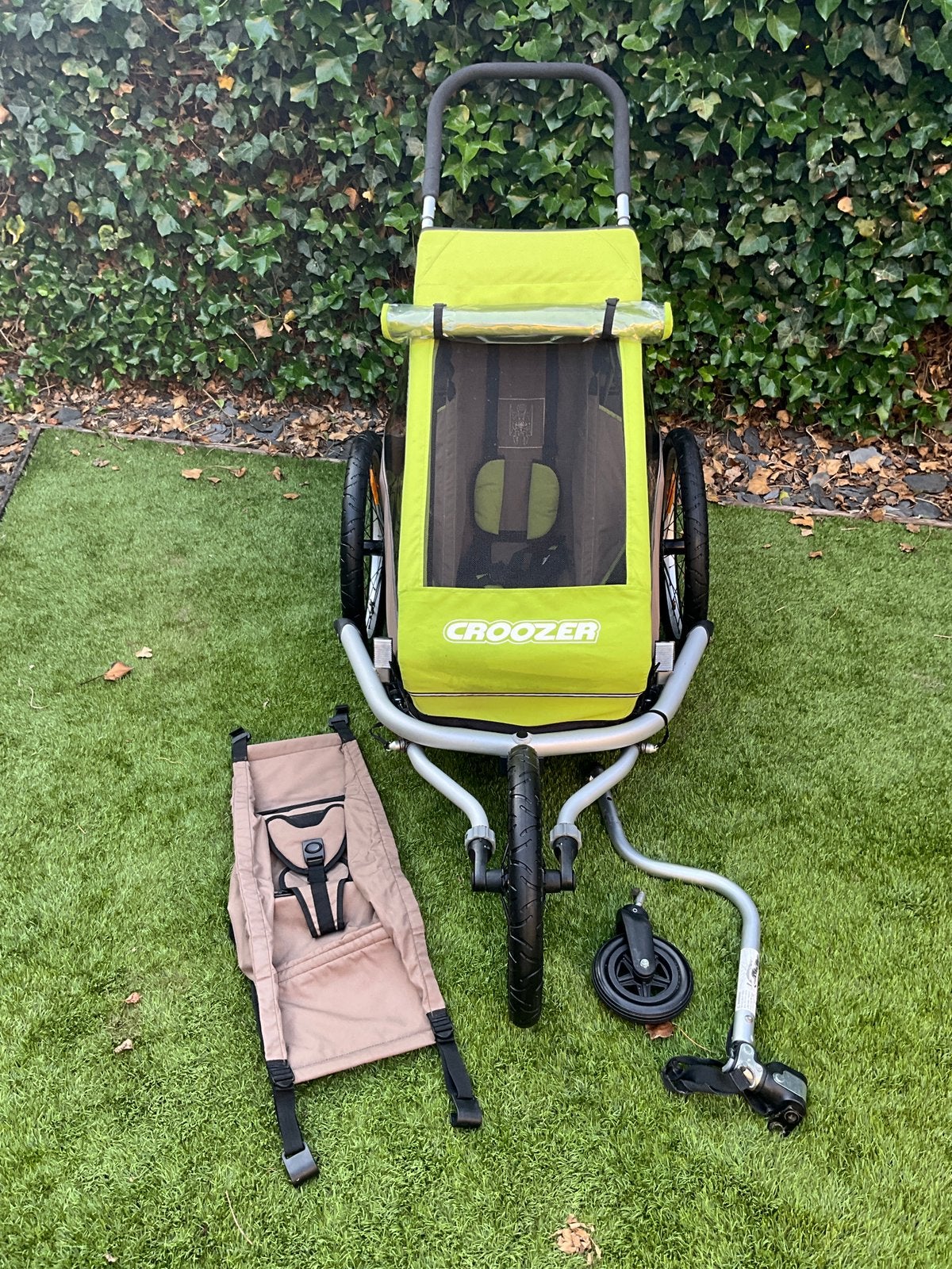 Croozer kid pour 1 remorque à vélo et hamac, Vélos & Vélomoteurs, 40 à 60 kg, Pliable, Comme neuf, Enlèvement