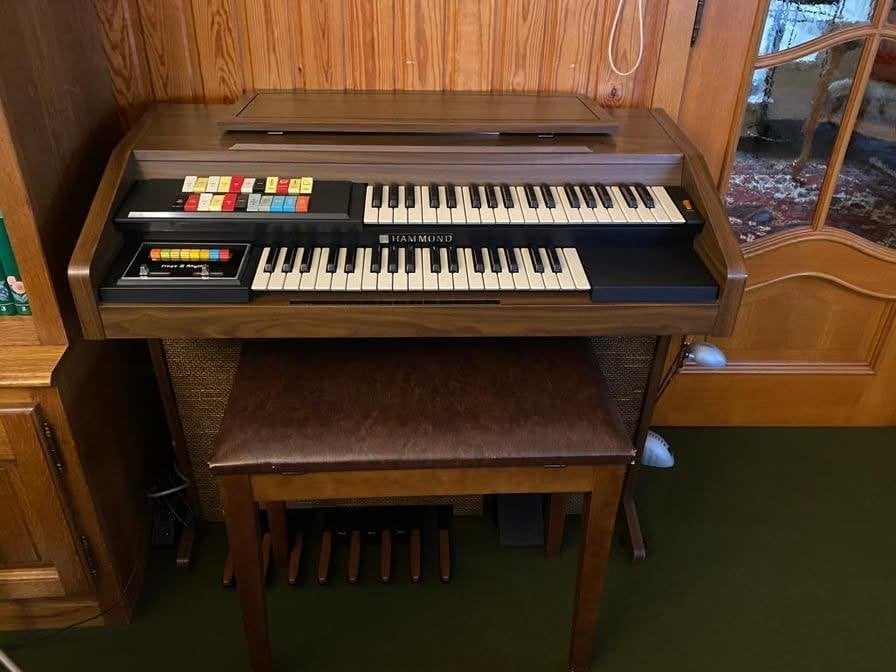 Authentiek Hammond Orgel (Romance / 120-serie), Muziek en Instrumenten, Ophalen of Verzenden, Gebruikt, 2 klavieren, Orgel