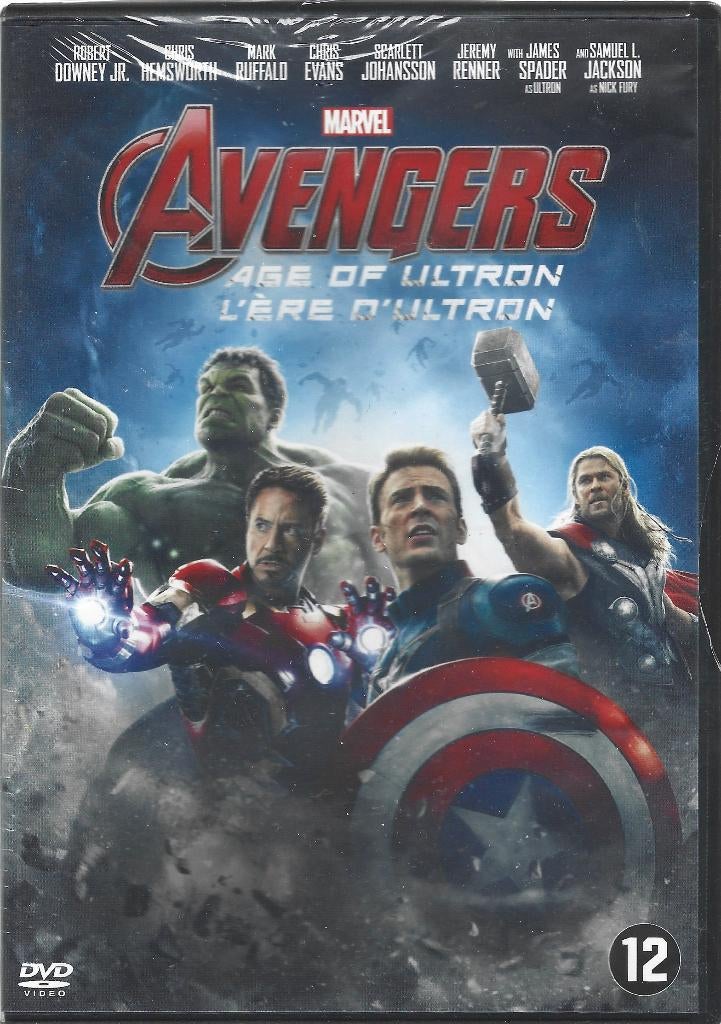 Avengers : L'ère d'Ultron, CD & DVD, DVD | Action, À partir de 12 ans, Enlèvement ou Envoi, Neuf, dans son emballage, Autres genres