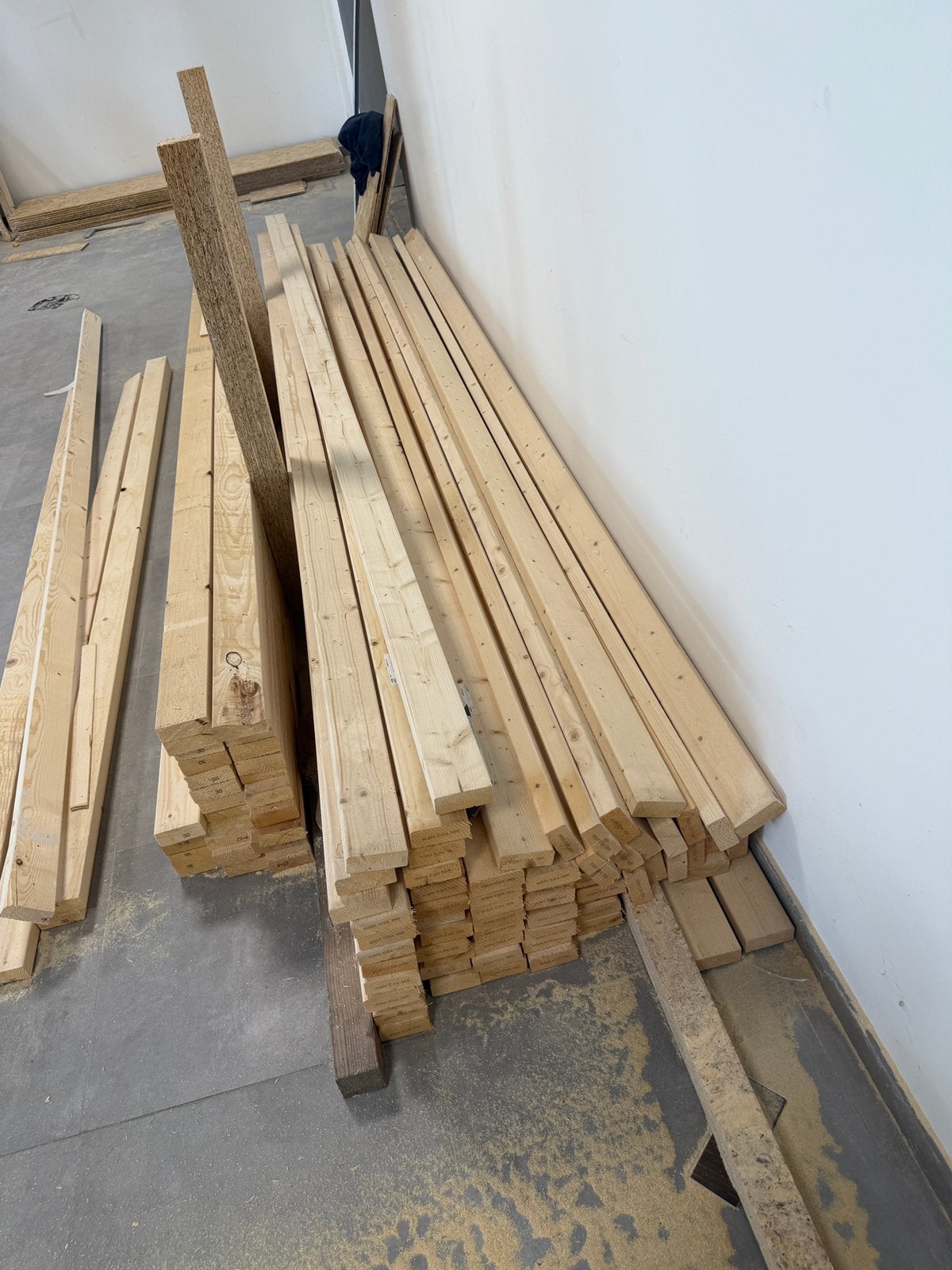 Vuren hout sls 38x 89 balken 3.60  meter 65 stuks, Tuin en Terras, Ophalen, Zo goed als nieuw, Balken