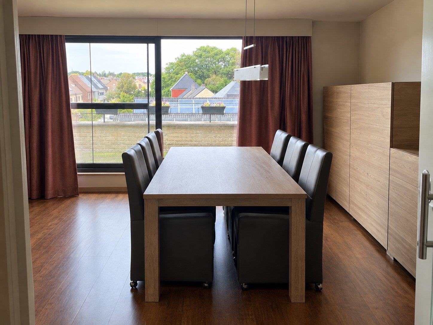 Eettafel, Huis en Inrichting, Ophalen, Gebruikt, 200 cm of meer, 50 tot 100 cm