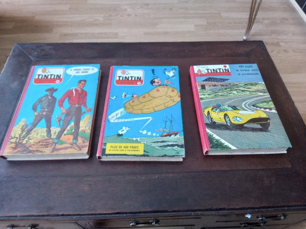 De verzamelingen van Kuifje nr. 44, 47 en 51., Boeken, Ophalen, Gelezen