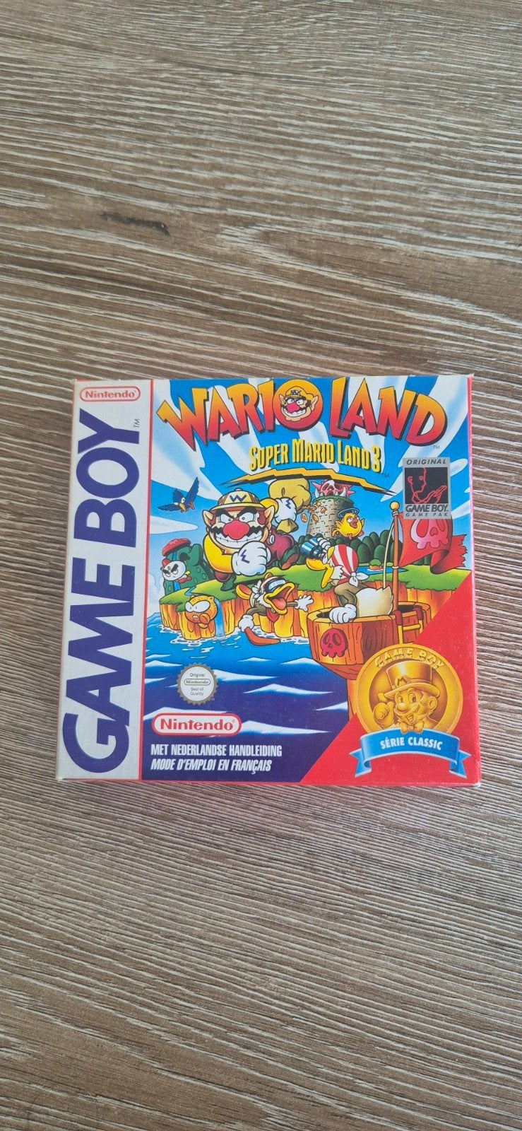 Wario Land Game Boy compleet, Envoi