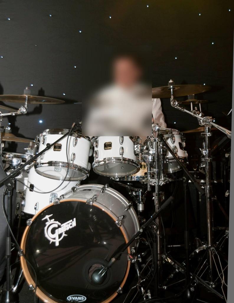 Gretsch renown maple piano white shellset, Enlèvement, Utilisé, Autres marques