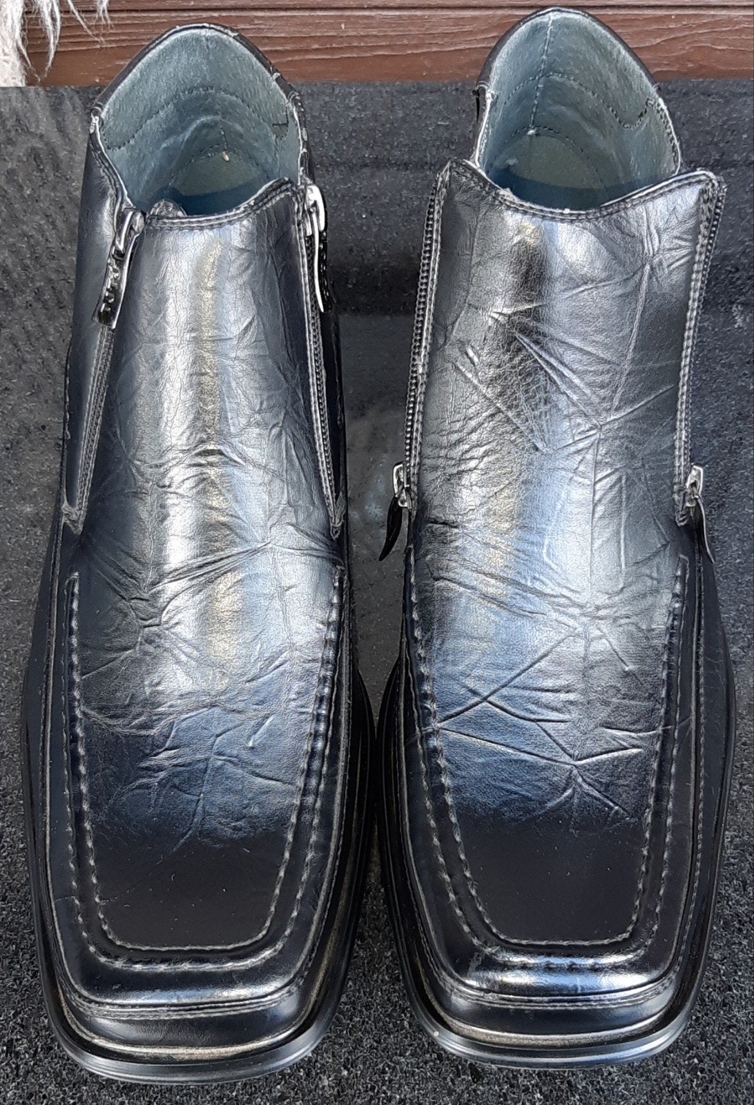 NIEUWE Hoge Heren Schoenen - maat 44 - *TJTJ*, Kleding | Heren, Schoenen, Zwart, Boots, Nieuw, Ophalen of Verzenden