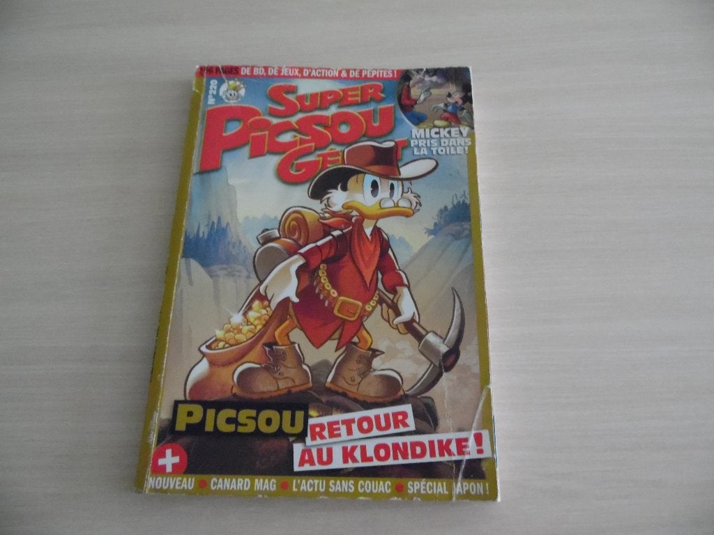 SUPER PICSOU GÉANT  N°220, Enlèvement ou Envoi, Comme neuf, WALT DISNEY, Une BD