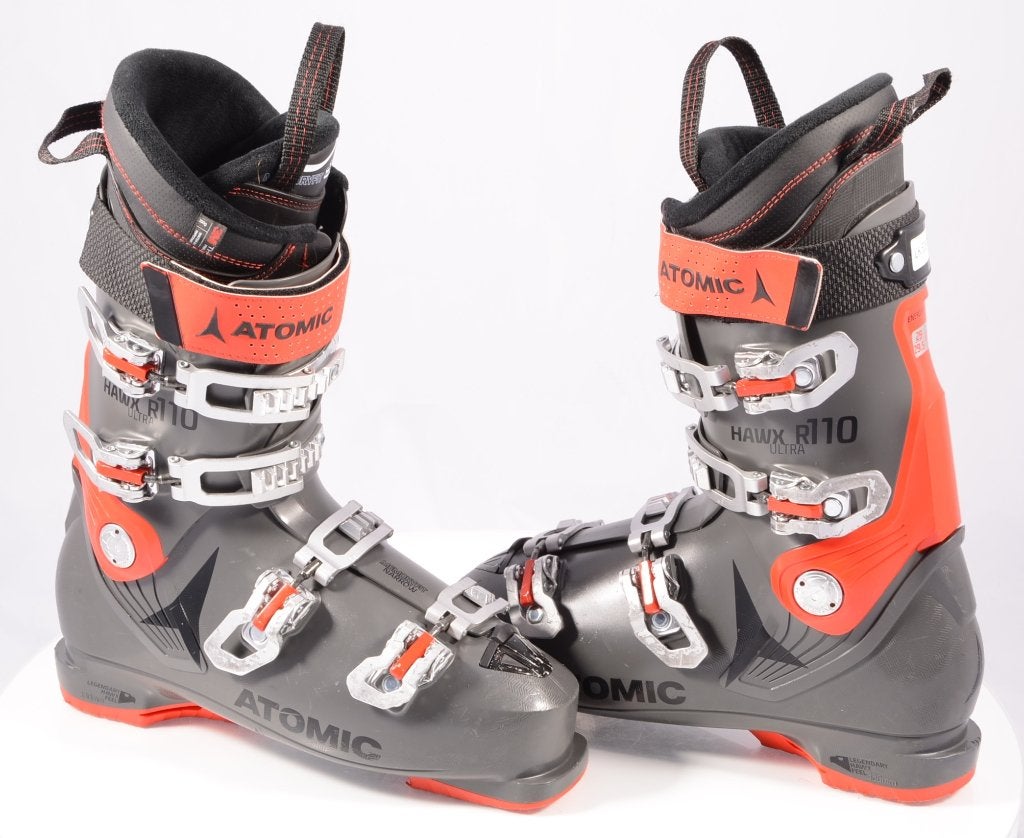 Chaussures de ski 40.5 ; 41 EU ATOMIC HAWX ULTRA 110 R, gris, Carving, Utilisé, Atomic, Chaussures