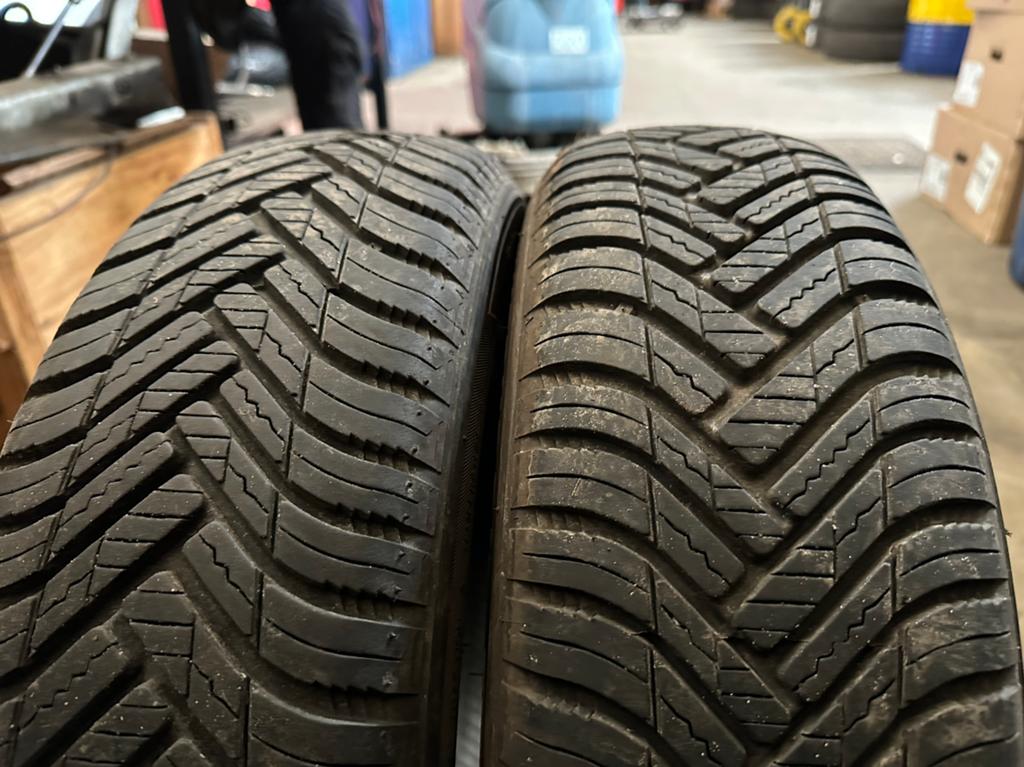 2x 155 65 14 75T 4 saisons hankook, Enlèvement, Comme neuf