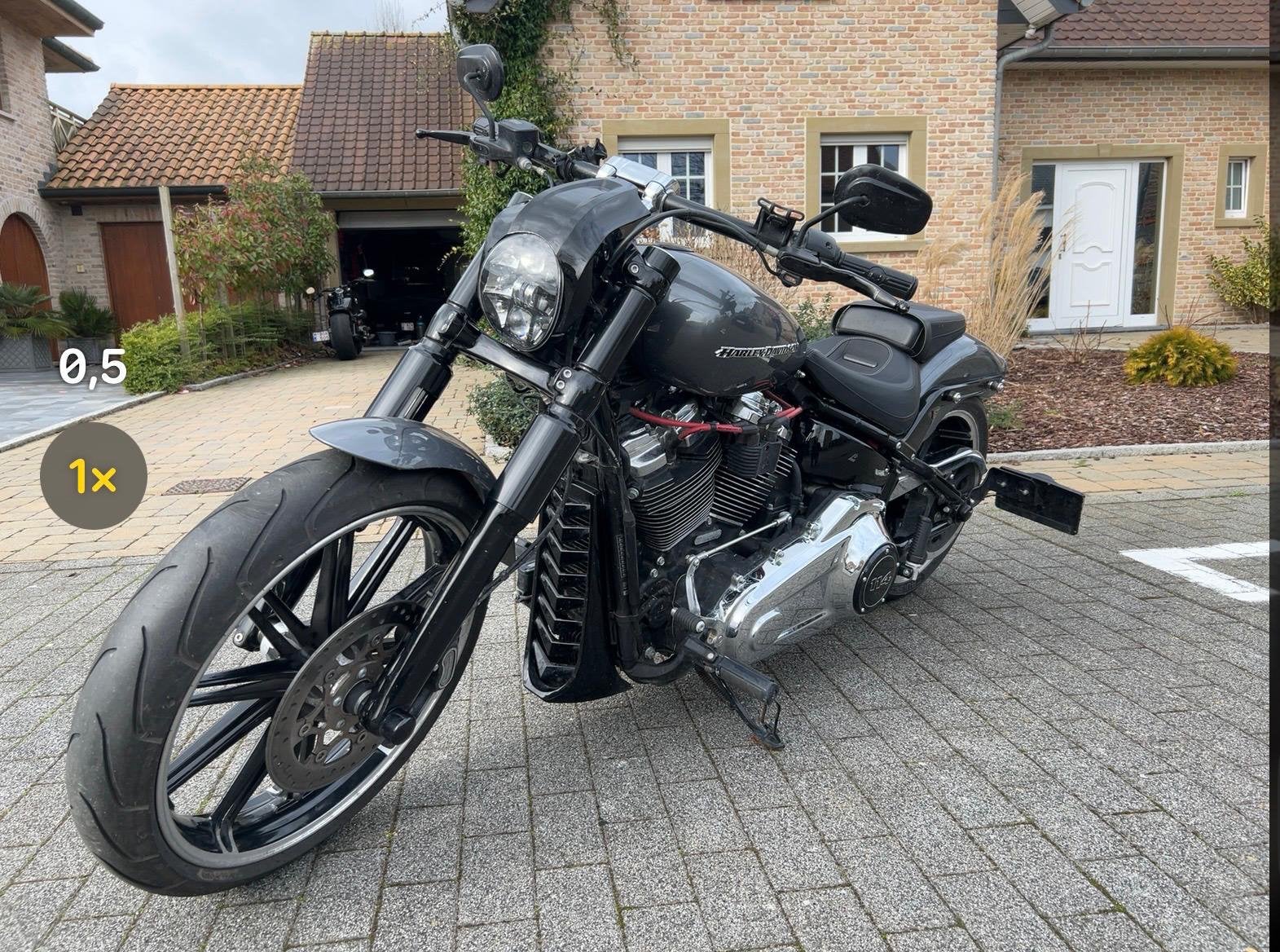 Harley davidson breakout 114, Motoren, 2 cilinders, Nieuw, Chopper, Meer dan 35 kW