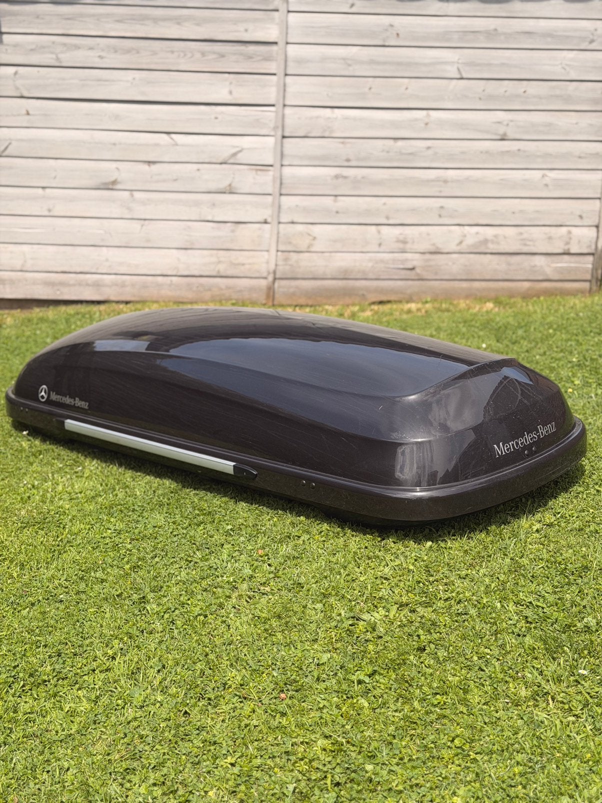 Coffre de toit Mercedes Benz 400L noir, Autos : Divers, Coffres de toit, Enlèvement, Comme neuf