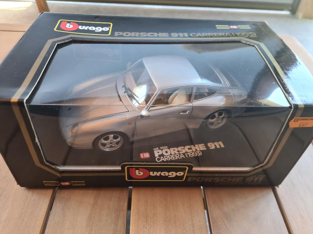 Porsche 911 Carrera (1993), Hobby & Loisirs créatifs, Voitures miniatures | 1:18, Enlèvement