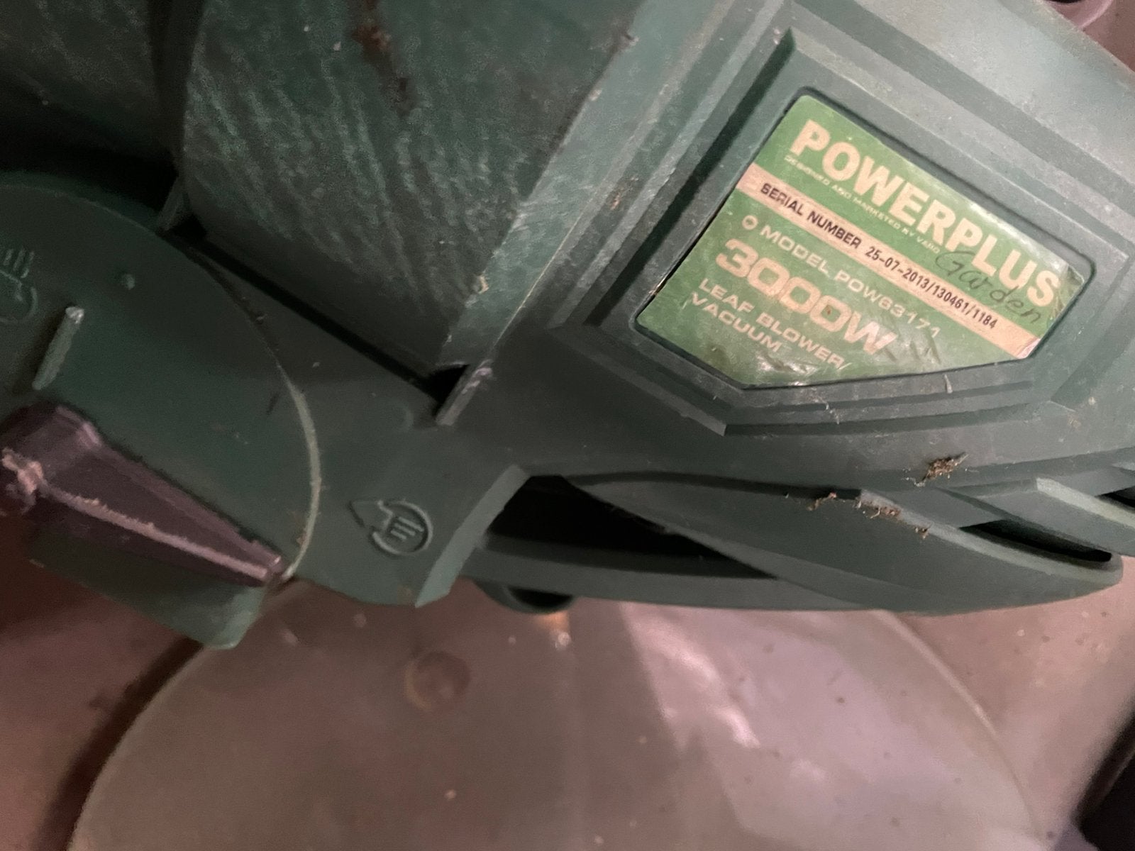 Powerplus bladblazer 3000W, Ophalen, Zo goed als nieuw
