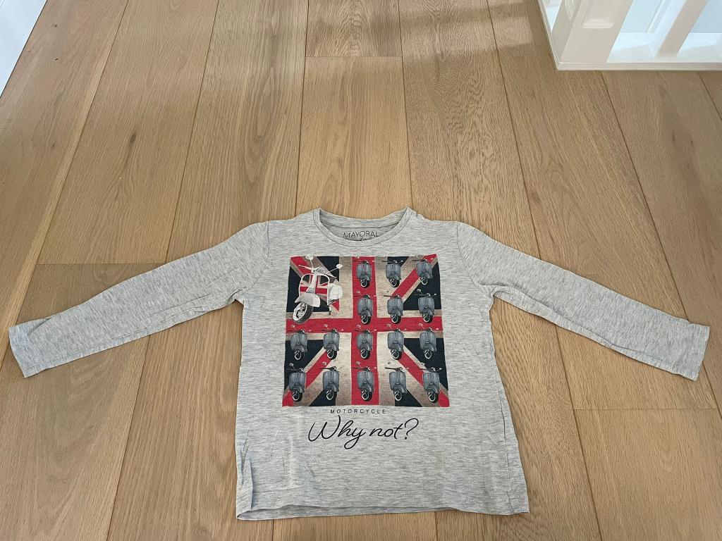 Longsleeve Mayoral maat 116, MAYORAL, Ophalen of Verzenden, Zo goed als nieuw, Shirt of Longsleeve
