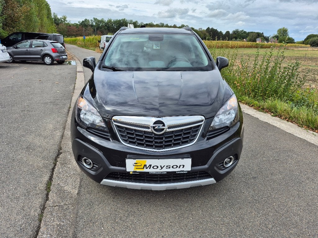 Opel Mokka 1.4 T Cosmo * 1 jr garantie, Auto's, Opel, Voorwielaandrijving, Dealer onderhouden, 4 cilinders, Zwart