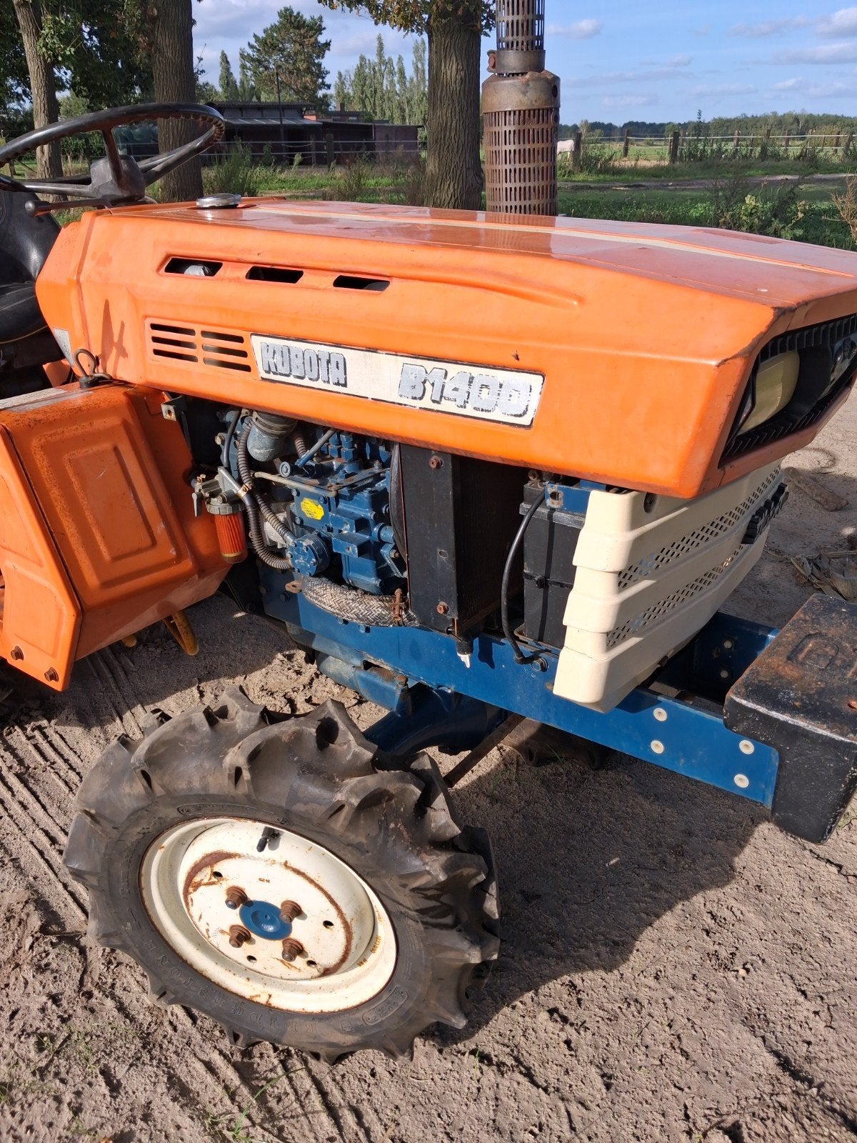 minitraktor Kubota B1400, Ophalen, Gebruikt, Tot 80 Pk, Overige merken