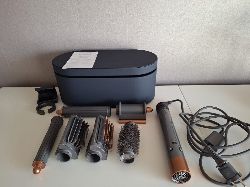 Dyson Airwrap Complete Long - Copper 2022, Handtassen en Accessoires, Ophalen, Zo goed als nieuw, Krultang of Stijltang