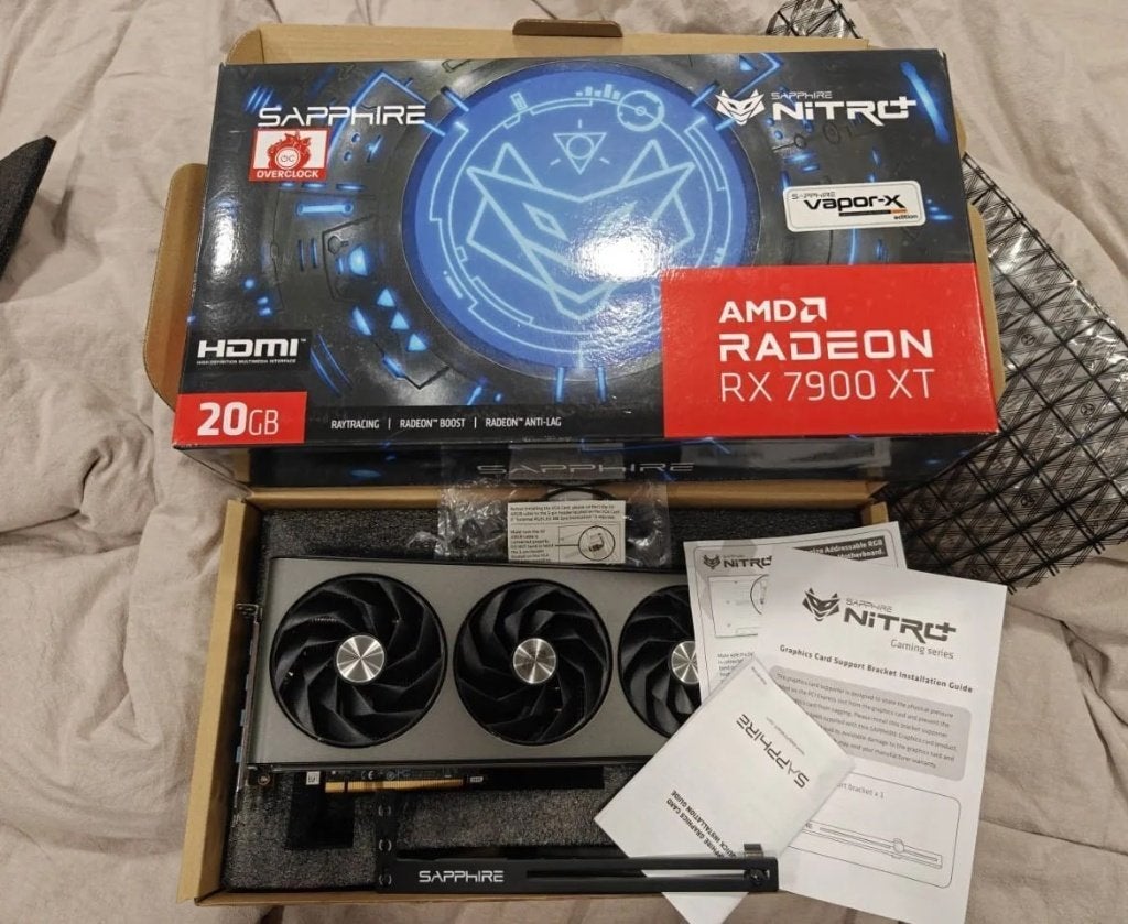AMD RX7900XT Sapphire nitro+, Ophalen of Verzenden, Zo goed als nieuw, AMD