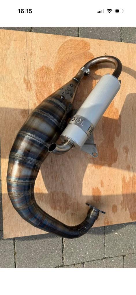 Ddl uitlaat mbk booster, Ophalen, Zo goed als nieuw