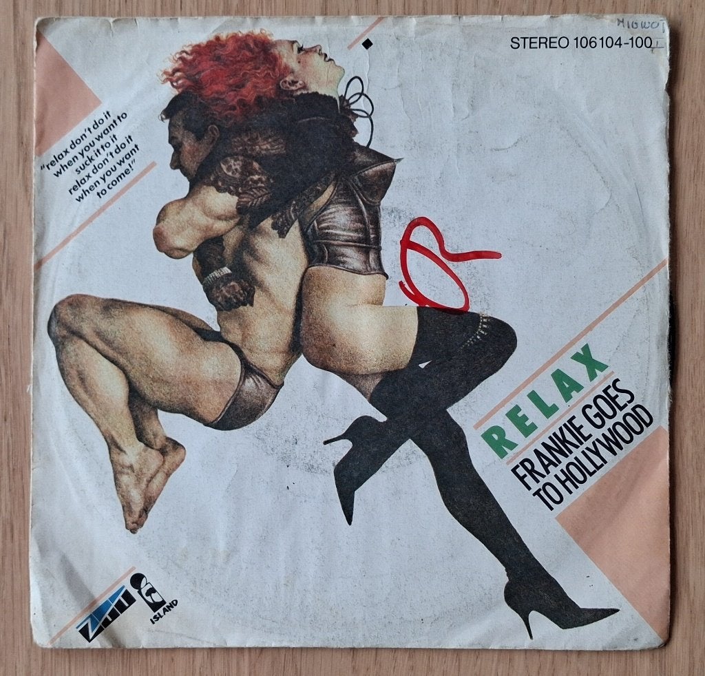 Frankie Goes to Hollywood - Relax, 7 inch, Enlèvement, Utilisé, Pop