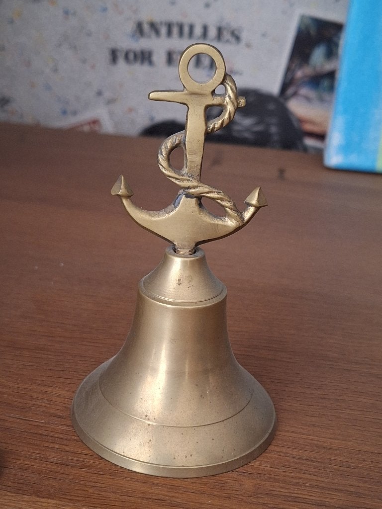 Bel met anker versierd, Ophalen, Gebruikt, Gebruiksvoorwerp