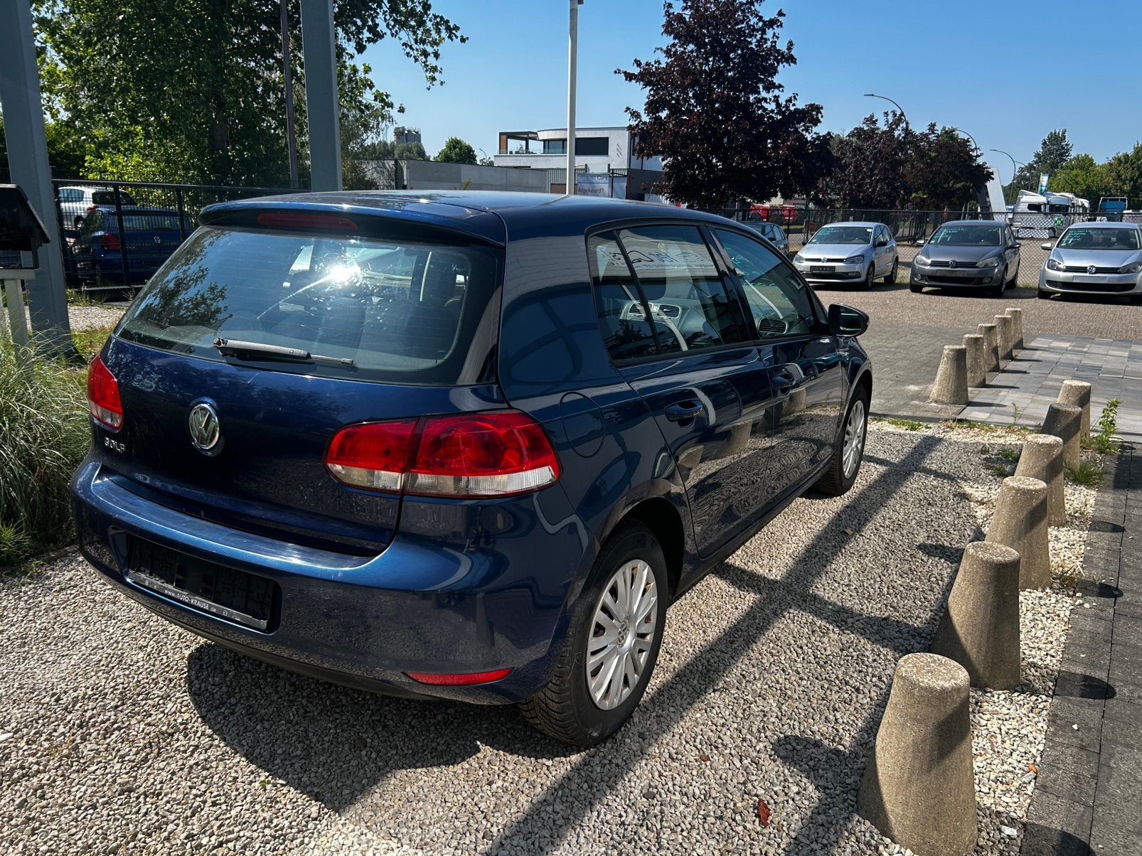 Volkswagen golf 6 benzine gekeurd voor verkoop, Auto's, Volkswagen, Voorwielaandrijving, Stof, Zwart, Blauw