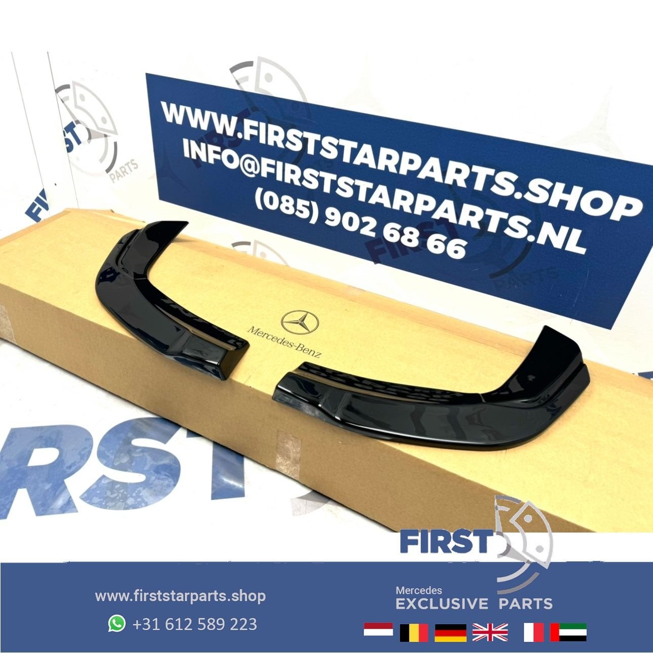 W177 V177 A KLASSE SEDAN SPOILER LIP 35 45 AMG ACHTERBUMPERS, Arrière, Haillon arrière, Utilisé, -