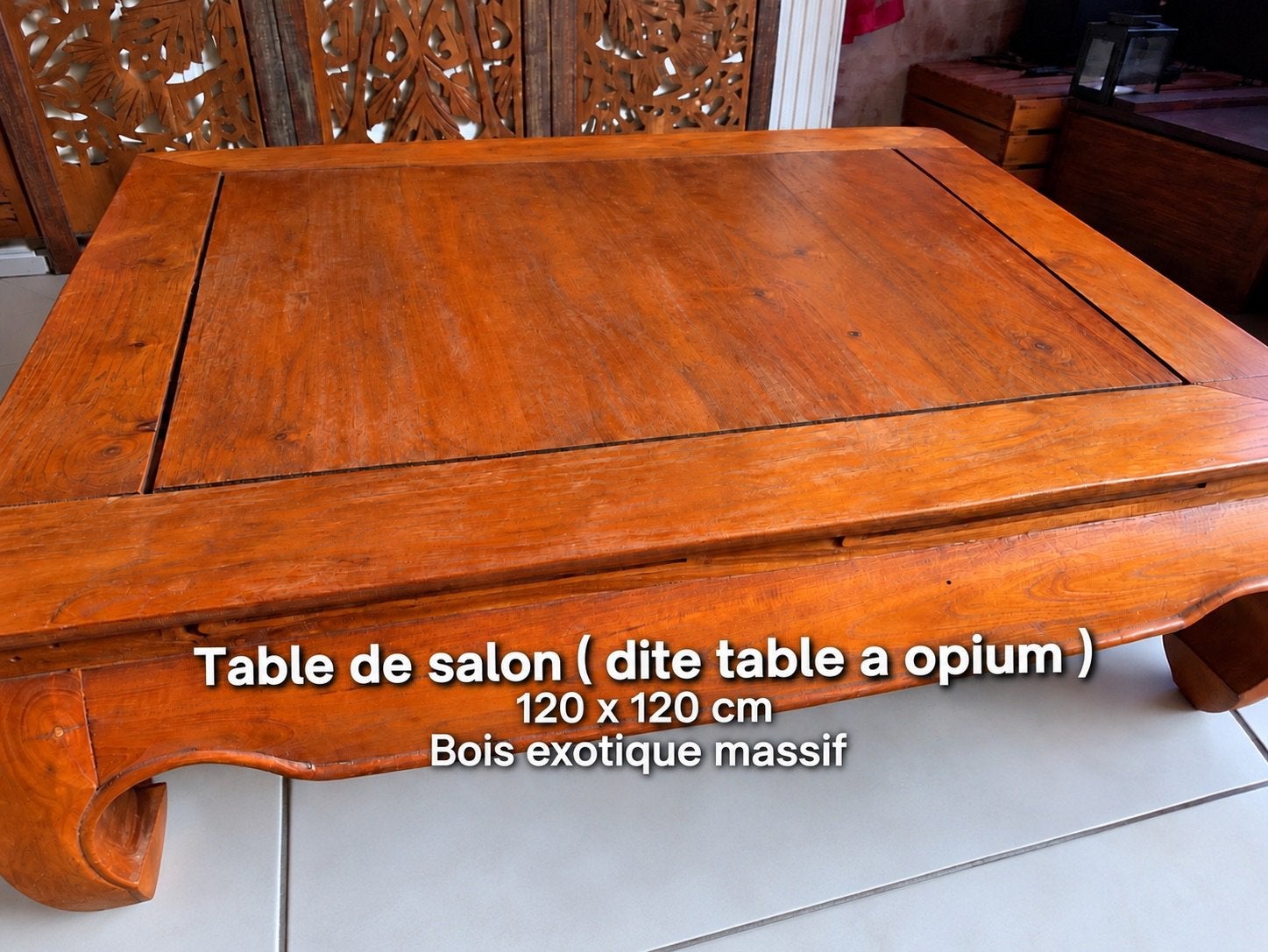 Table de salon, Maison & Meubles, Enlèvement, Utilisé