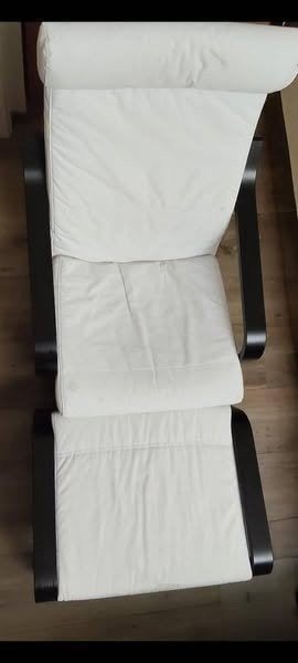 Ikea chair with foot rest, Maison & Meubles, Fauteuils, Enlèvement, Comme neuf