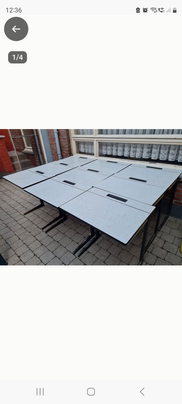 schoolbanken, Doe-het-zelf en Bouw, Ophalen