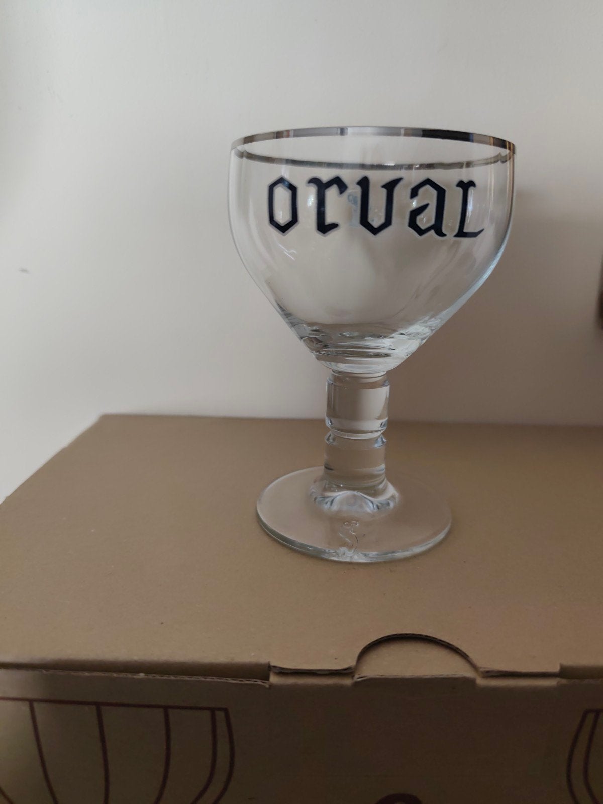 Orval glas 17cl, Verzamelen, Biermerken, Ophalen of Verzenden, Nieuw, Glas of Glazen, Overige merken