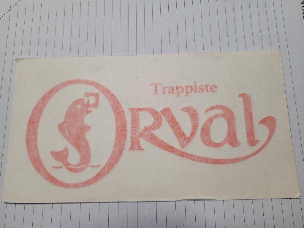 Autocollant ORVAL, Enlèvement ou Envoi