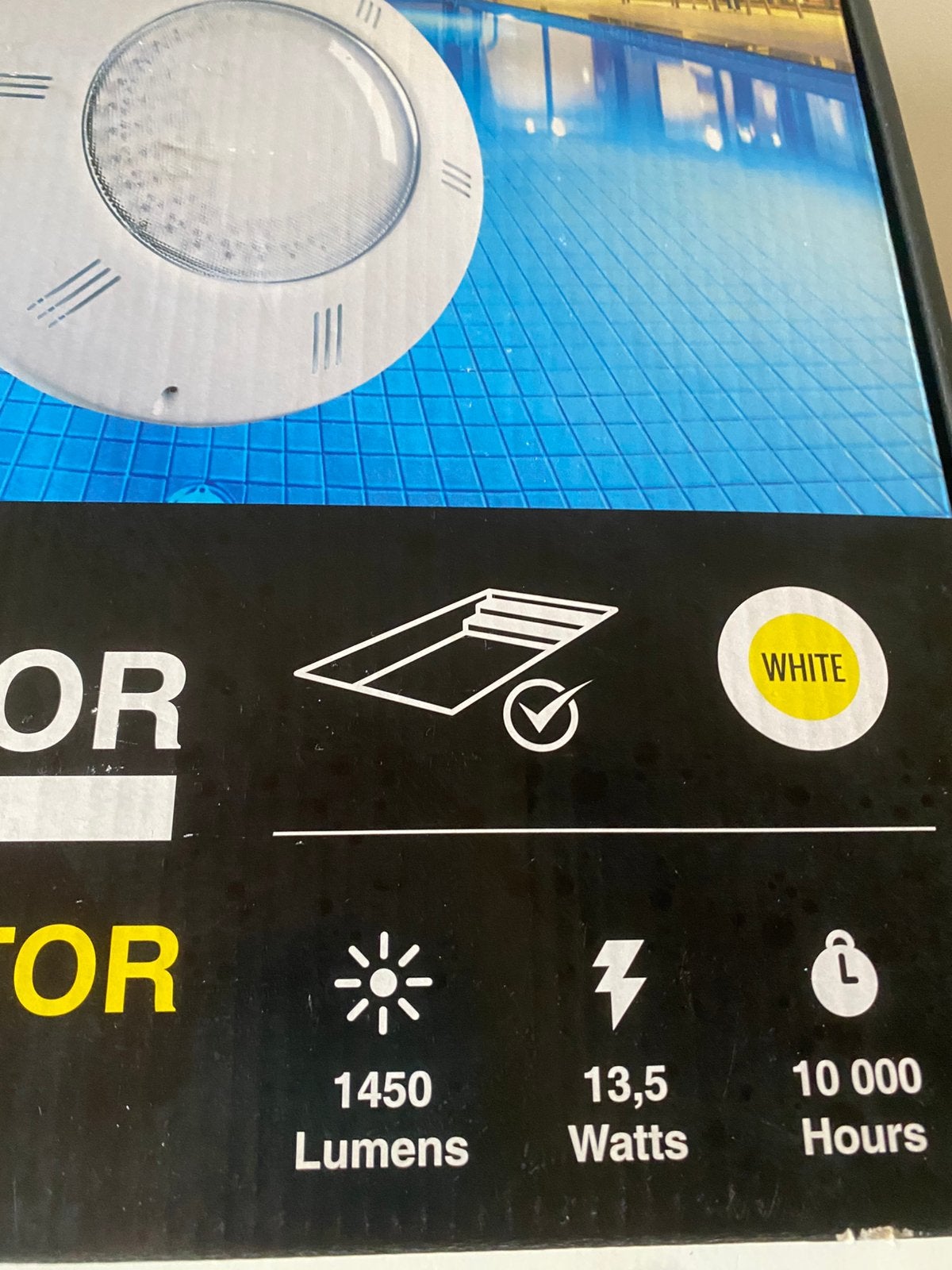 Led lamp zwembad, Ophalen, Nieuw