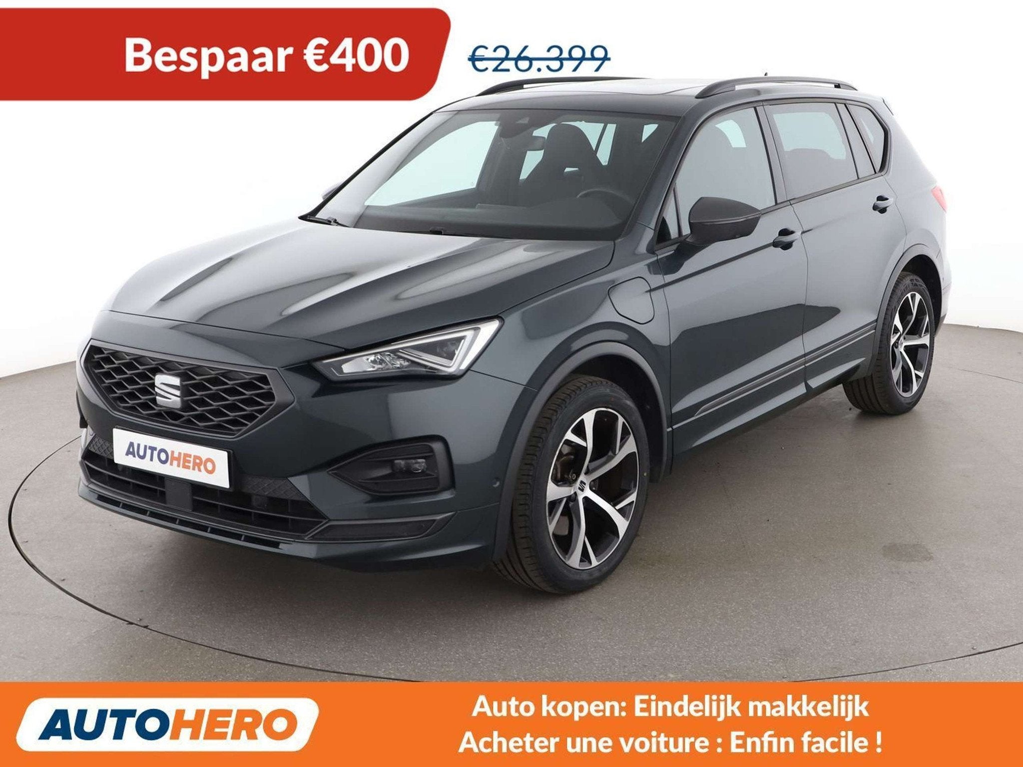 SEAT Tarraco 1.4 TSI e-HYBRID FR (automatique), Autos, Achat, Euro 6, https://public.car-pass.be/vhr/d703b6c0-529a-4277-9c5f-d5113e543d2e