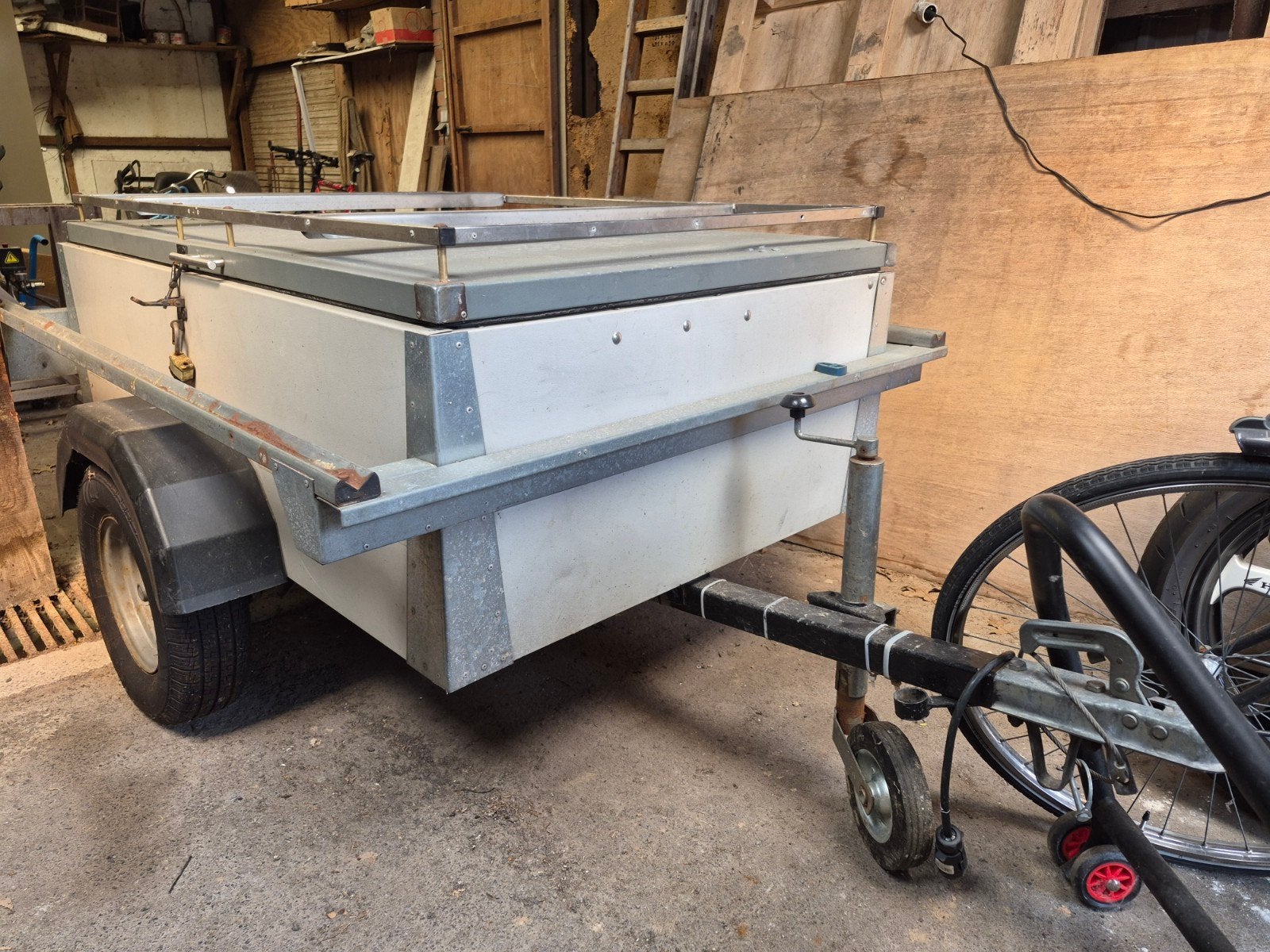 bagage aanhangwagen te koop, Enlèvement, Utilisé