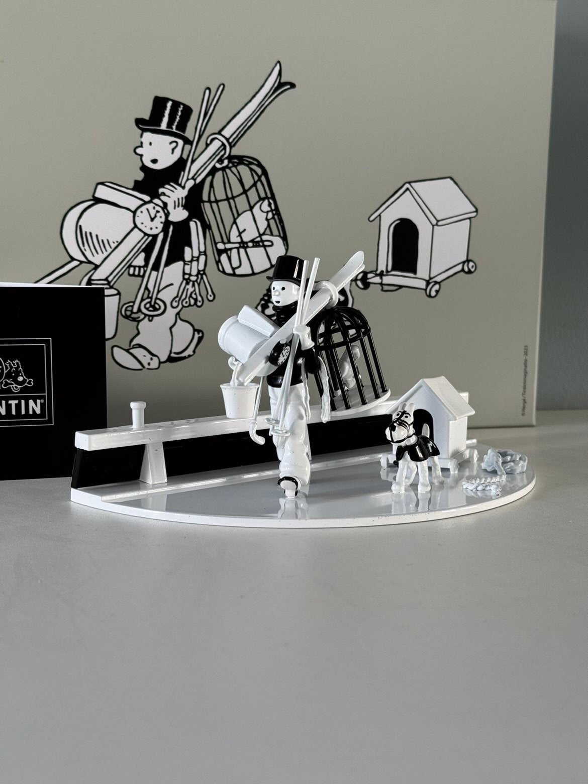 Bric a brac noir et blanc Pixi moulinsart, Enlèvement ou Envoi, Comme neuf