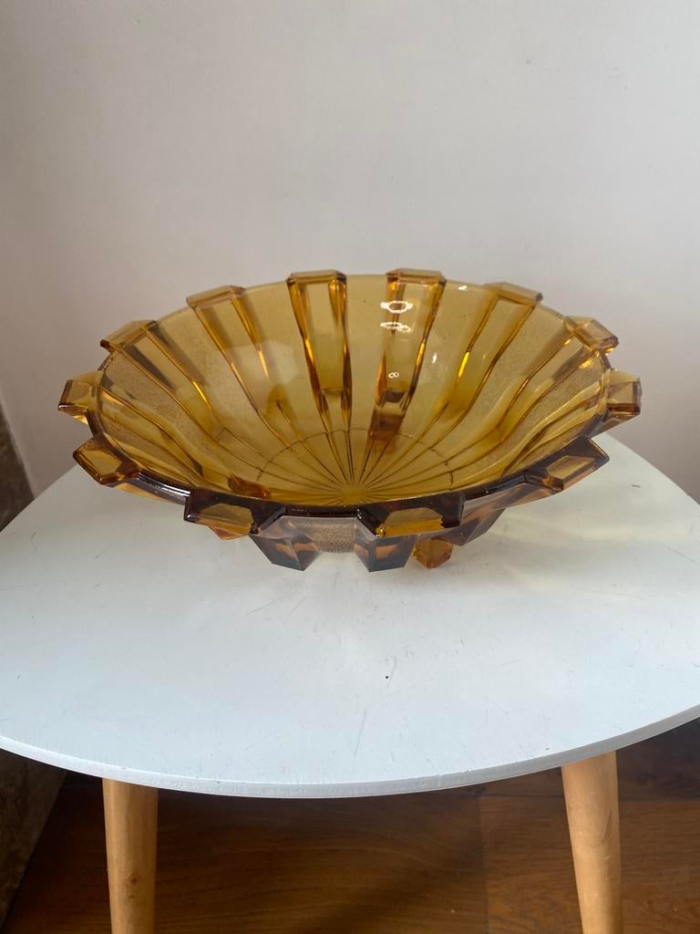 Henri Heemskerk Scilmont glassnijder, Antiek en Kunst, Antiek | Glaswerk en Kristal, Ophalen of Verzenden