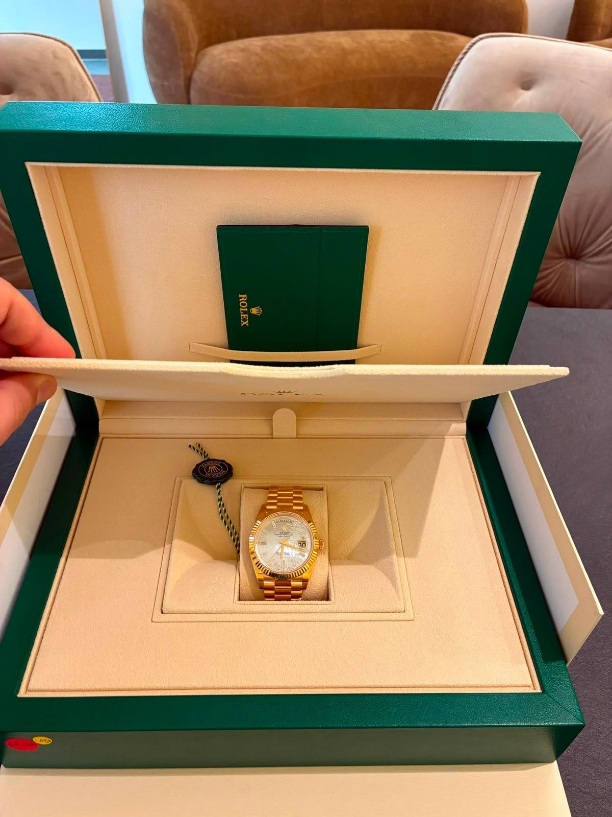 ROLEX day date, Bijoux, Sacs & Beauté, Montres | Hommes, Rolex, Or, Enlèvement, Or