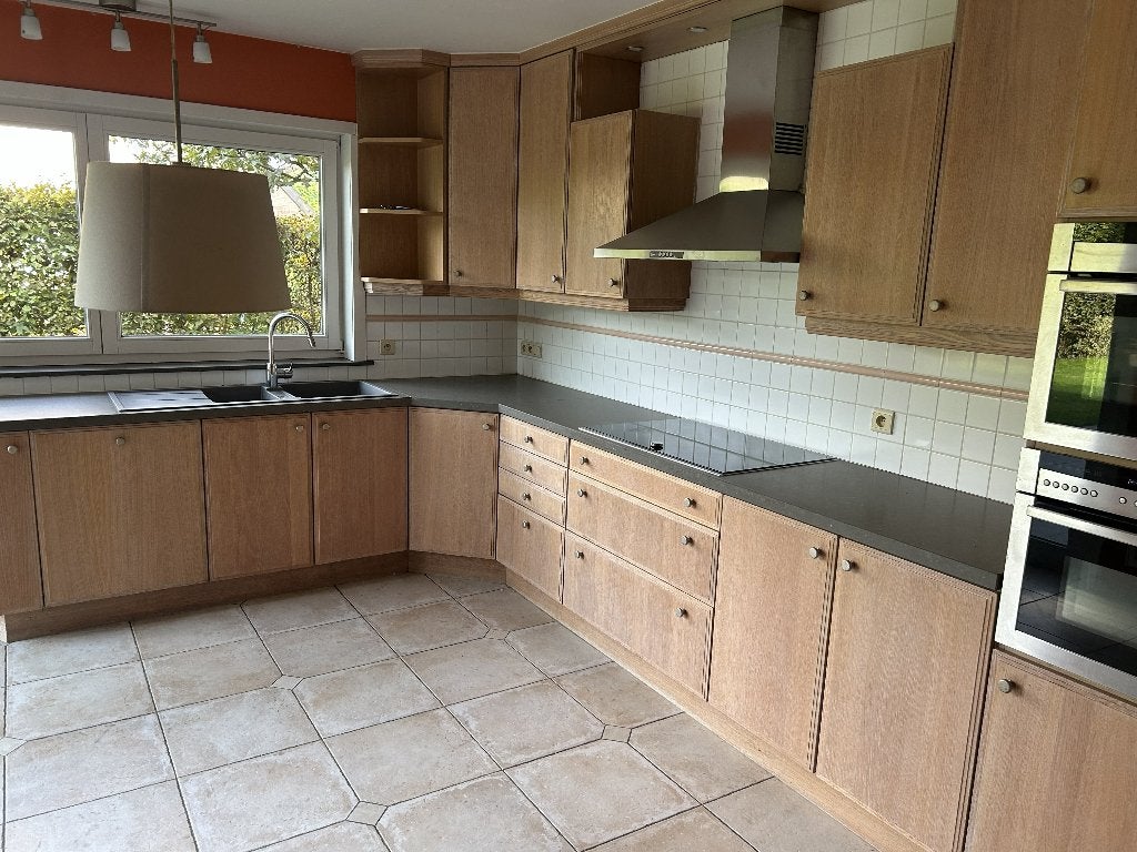 Houten keuken met toestellen - zelf afbreken en ophalen, Huis en Inrichting, Ophalen, Gebruikt