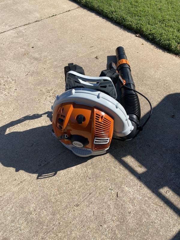 Stihl BR 700 professionele bladblazer, Tuin en Terras, Bladblazers, Ophalen, Benzine, Ruggedragen, Zo goed als nieuw