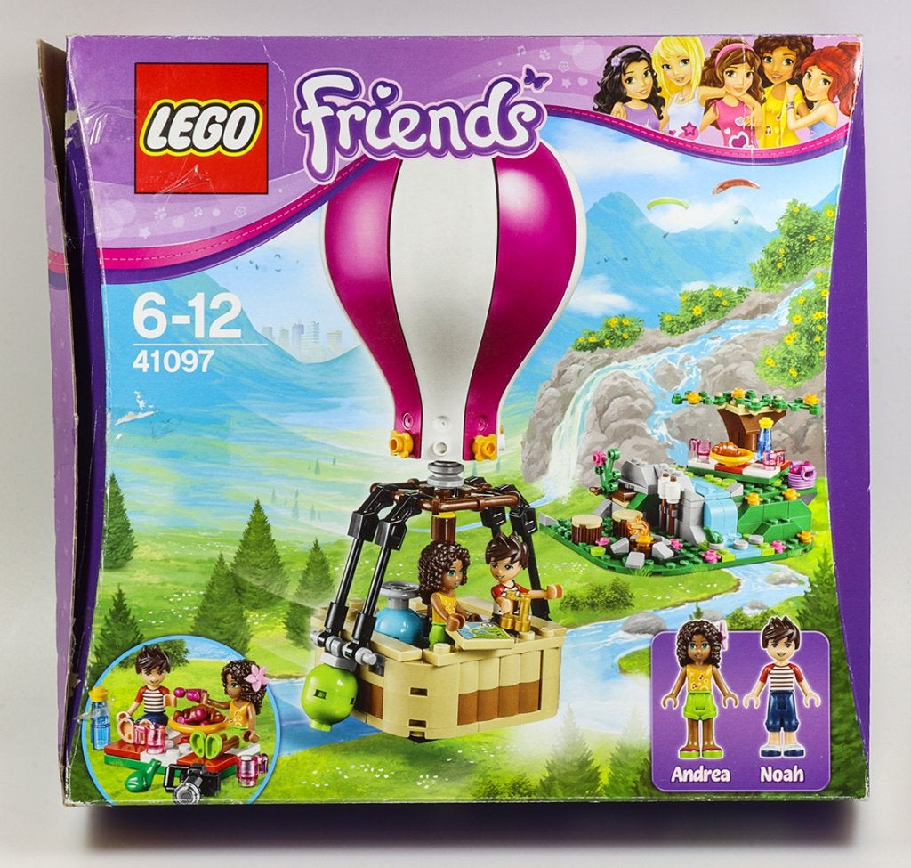 Lego Friends 41097 Heartlake luchtballon volledige set, Ophalen, Gebruikt, Lego, Friends