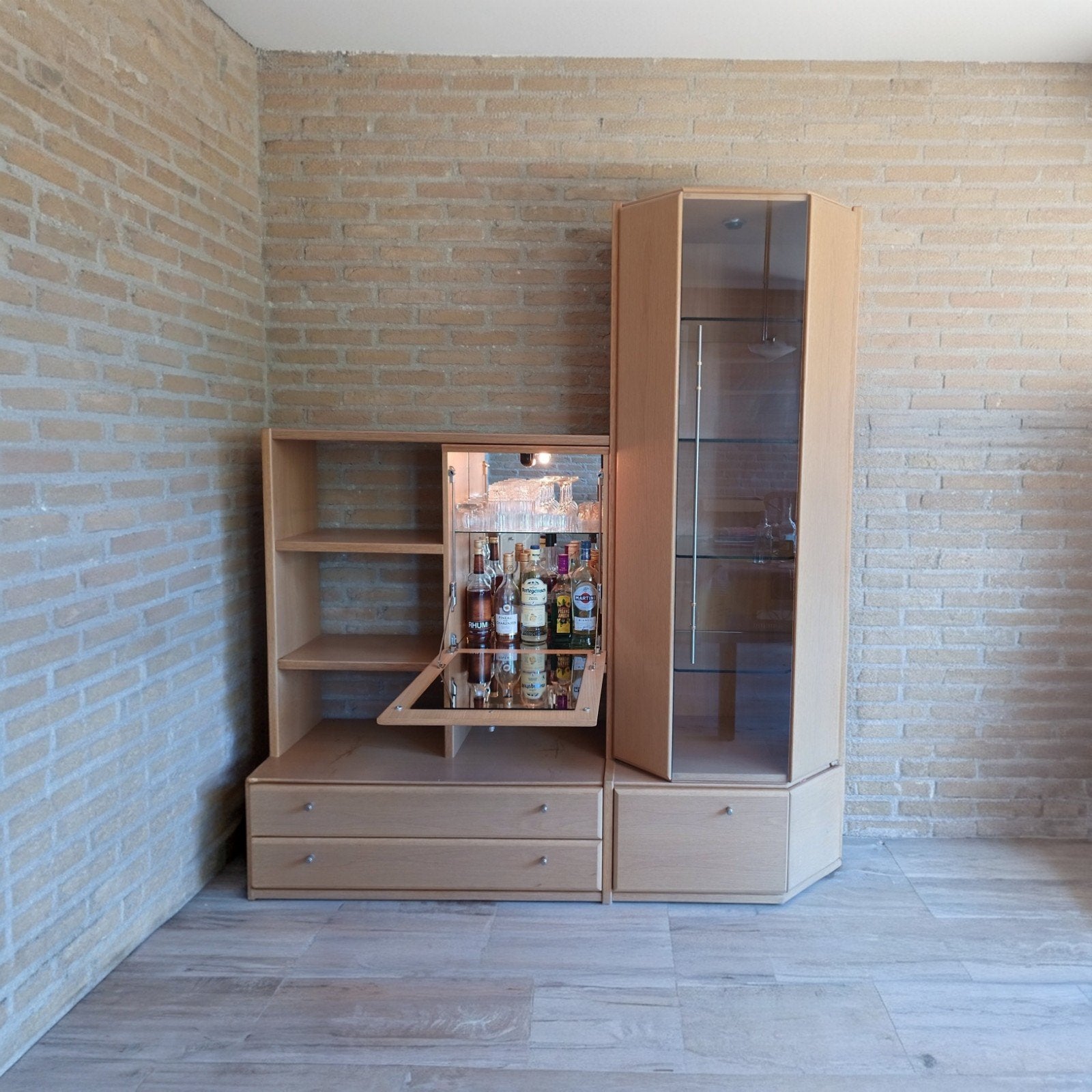 Vitrinekast, Huis en Inrichting, Ophalen, Gebruikt