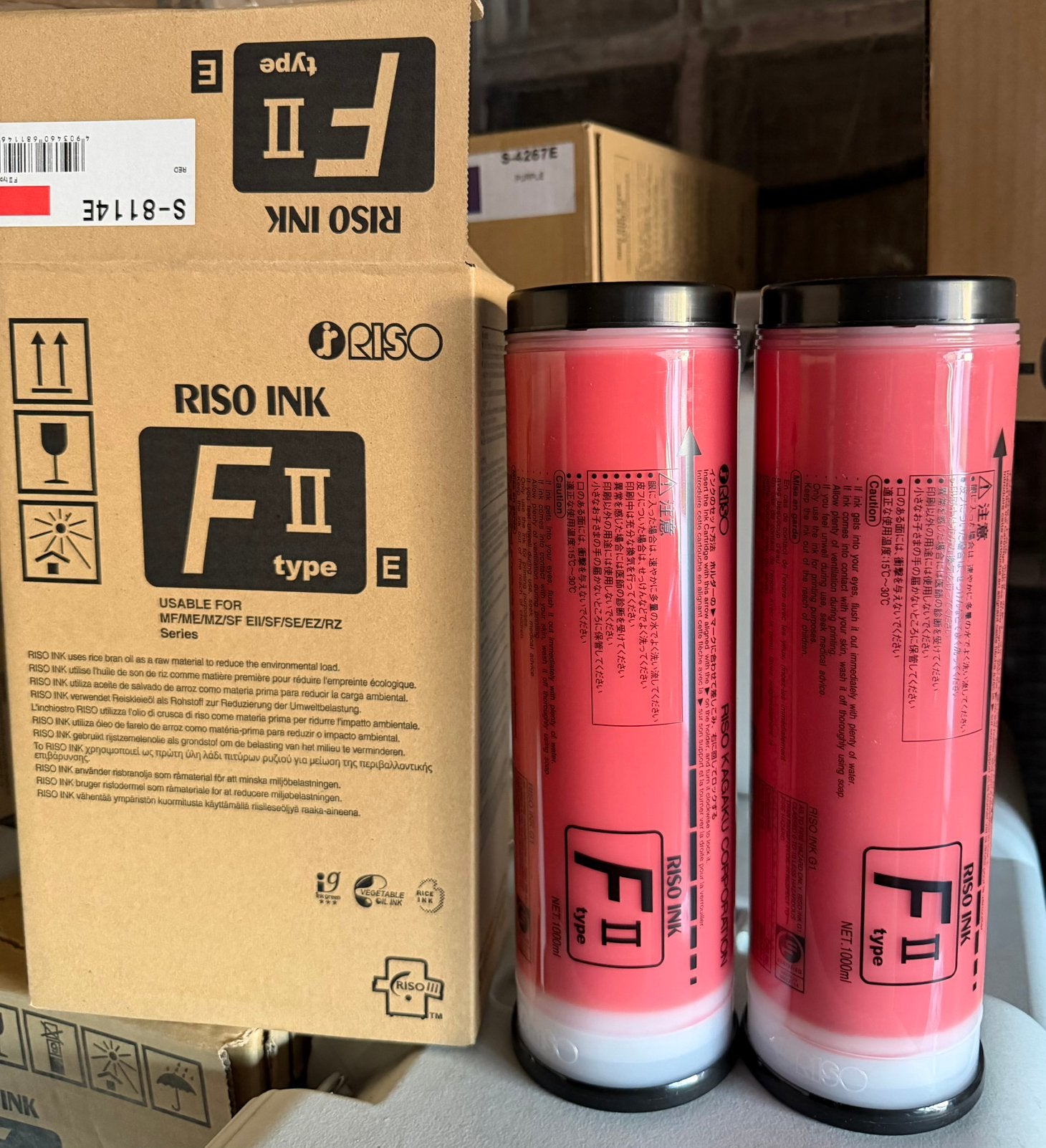 Toner riso rouge, Enlèvement ou Envoi, Neuf, Toner