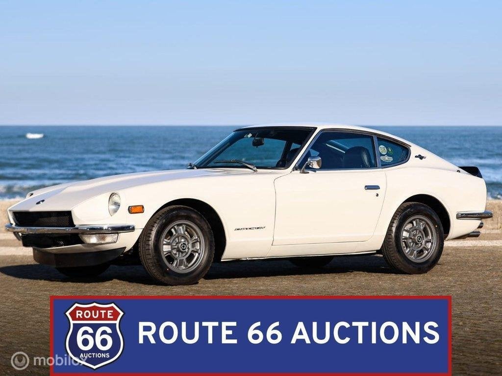 Datsun 240Z | 1970 | Route 66 Auctions, Autos, Autres marques, Achat, Entreprise, Boîte manuelle